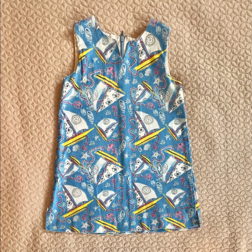 Kaeli Smith Sailboat Shift Dress